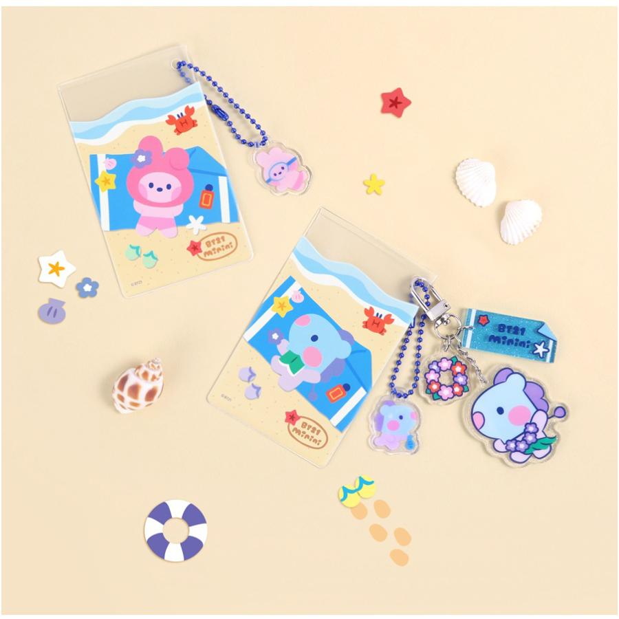 BT21 BT21 Clear Card Pocket Summer Sky【全国送料無料】 クリア