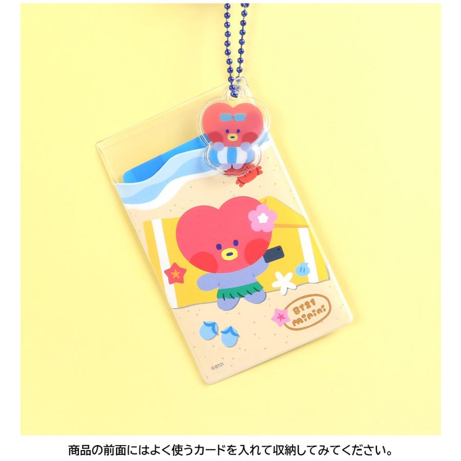 BT21 BT21 Clear Card Pocket Summer Sky【全国送料無料】 クリア