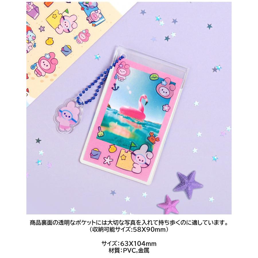 BT21 BT21 Clear Card Pocket Summer Sky【全国送料無料】 クリア