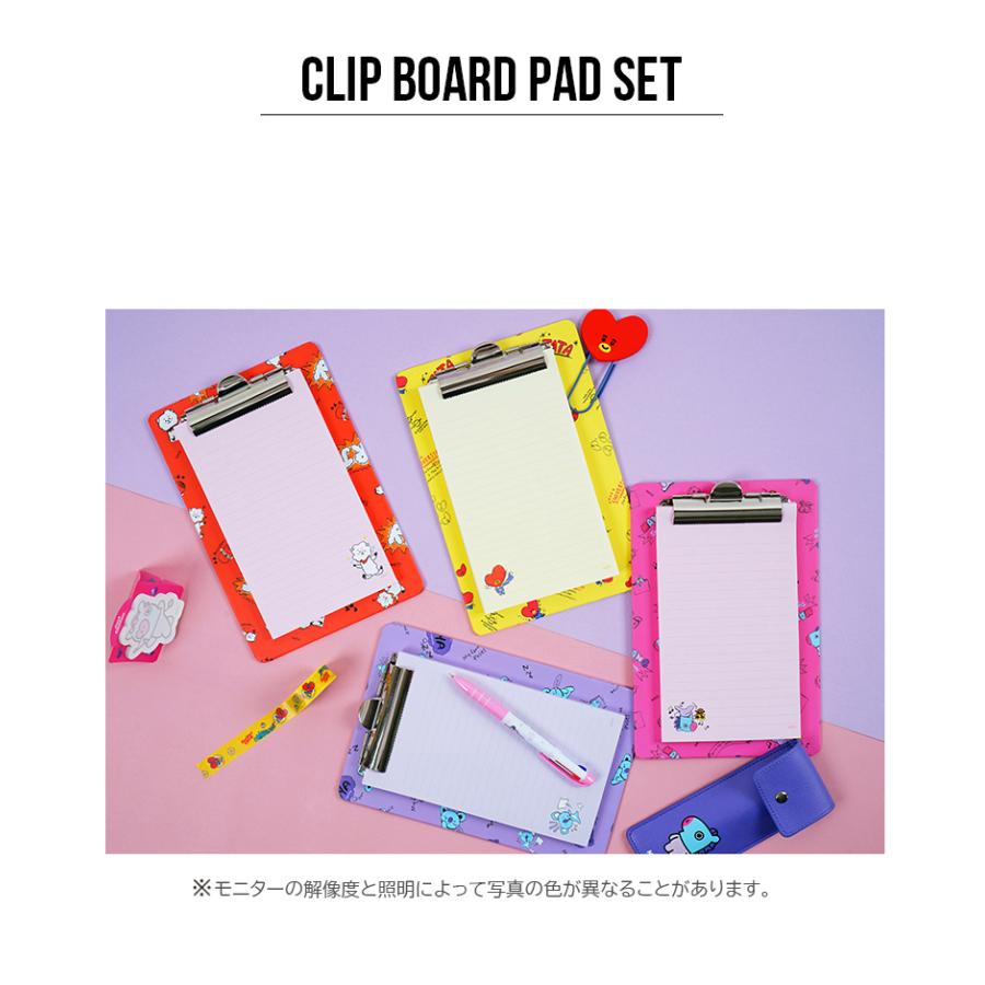 BTS ミニクリップボードセット　公式　グッズ BTS ミニクリップボードセット公式グッズ