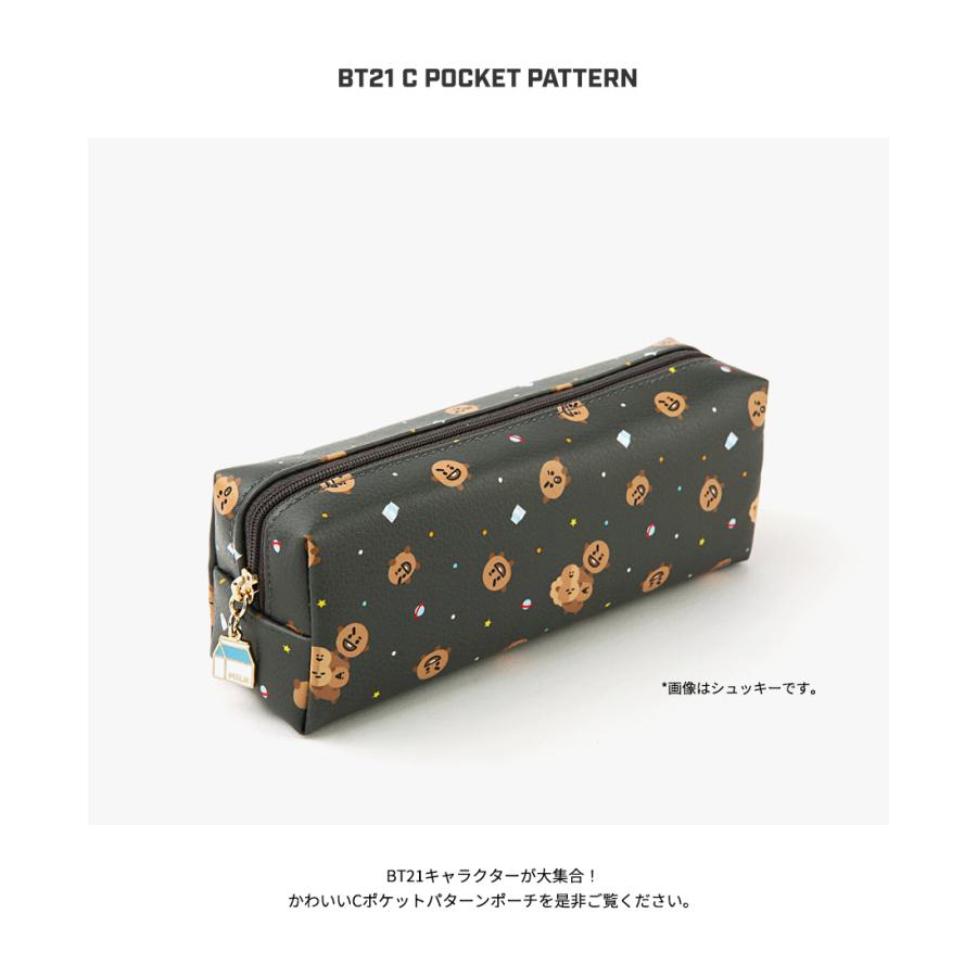 BT21 BT21 C POCKET PATTERN【送料無料】BT21公式グッズ 韓流グッズ