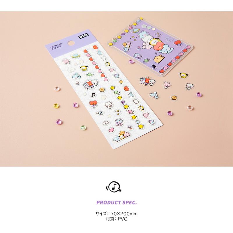 BTS ロングステッカー BTS ロングステッカー・ホログラム両面フォトカード等♡Jin - メルカリ