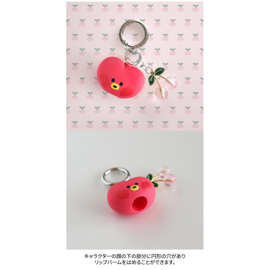 BT21 minini Face cap Keyring【送料無料】BTS公式グッズ リップキャップ プラッシュキーリング キーホルダー キーリング バッグチャーム | BT21 | 03