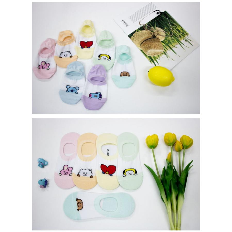 【靴下】BT21 Fake Socks【送料無料】カバーソックス 靴下 くつした ソックス キャラクター靴下 | BT21 | 06
