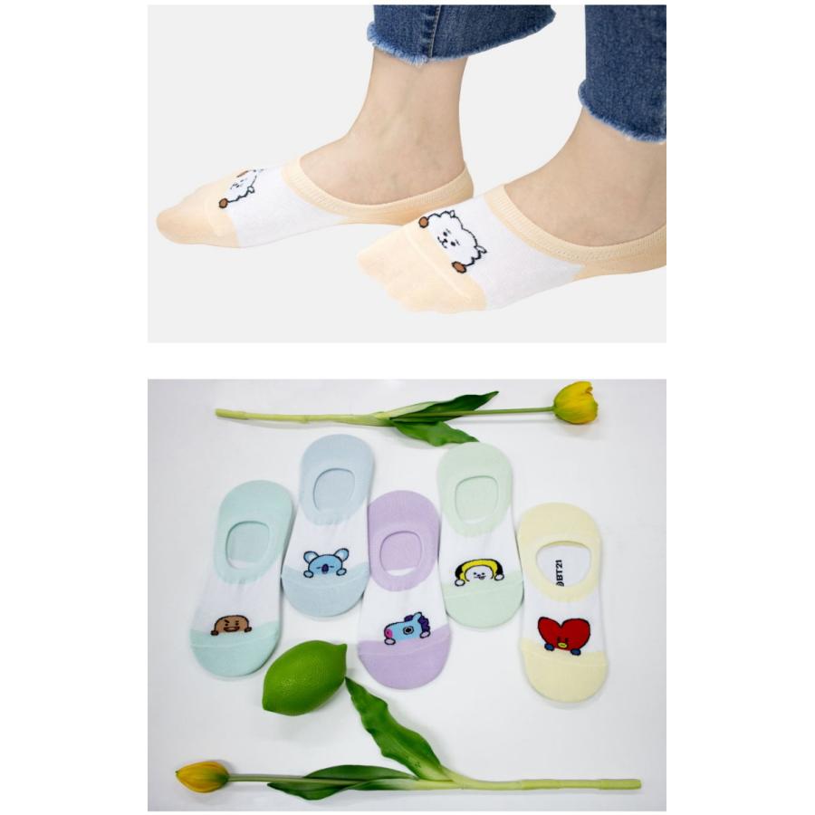 【靴下】BT21 Fake Socks【送料無料】カバーソックス 靴下 くつした ソックス キャラクター靴下 | BT21 | 09