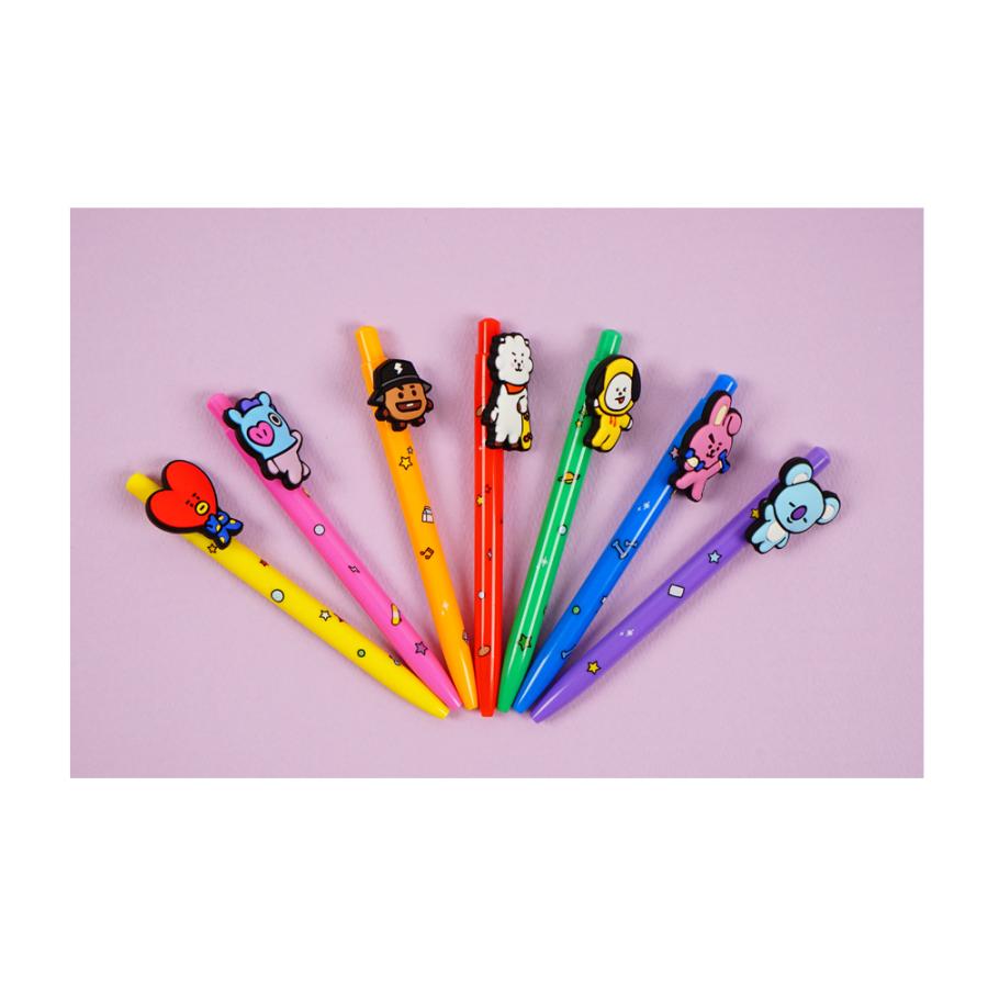 BT21 Figure Gel Pen【BTS公式グッズ】ゲルペン ボールペン ゲルペン