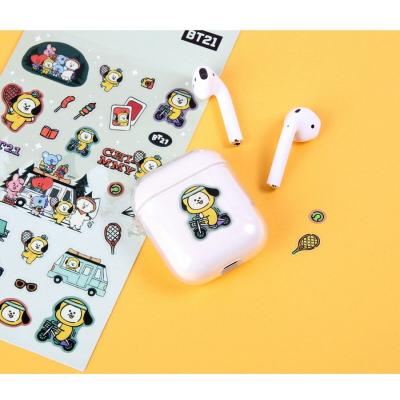BT21 Clear Sticker in the forest【BTS公式グッズ】クリアステッカー キャンプ グランピング テント 森林 べたつかない 手帳 日記 家計簿 ノート メモ | BT21 | 02