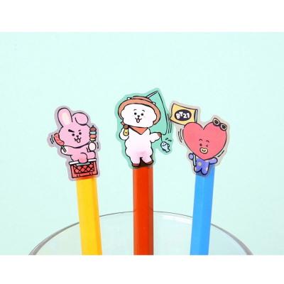 BT21 Clear Sticker in the forest【BTS公式グッズ】クリアステッカー キャンプ グランピング テント 森林 べたつかない 手帳 日記 家計簿 ノート メモ | BT21 | 03