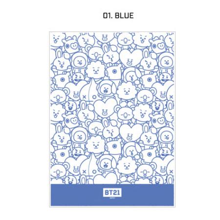 BT21 Gift Bag Large【送料無料】ギフトバッグ 梱包袋 梱包用品 ラッピングバッグ ラッピング袋 正規品 かわいい ギフト ...