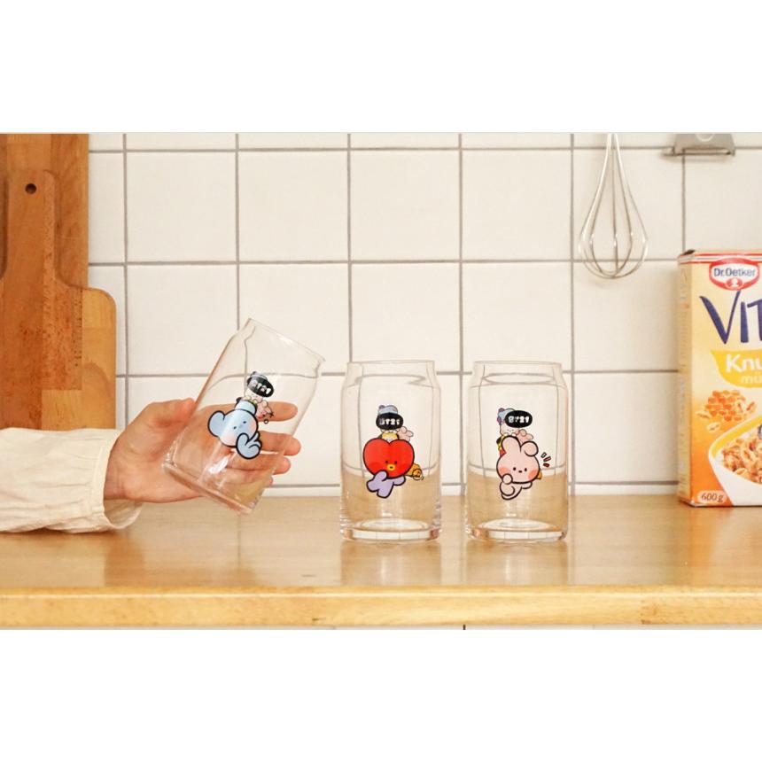BT21 minini Glass Cup【BT21公式グッズ】公式グラス グラスマグ