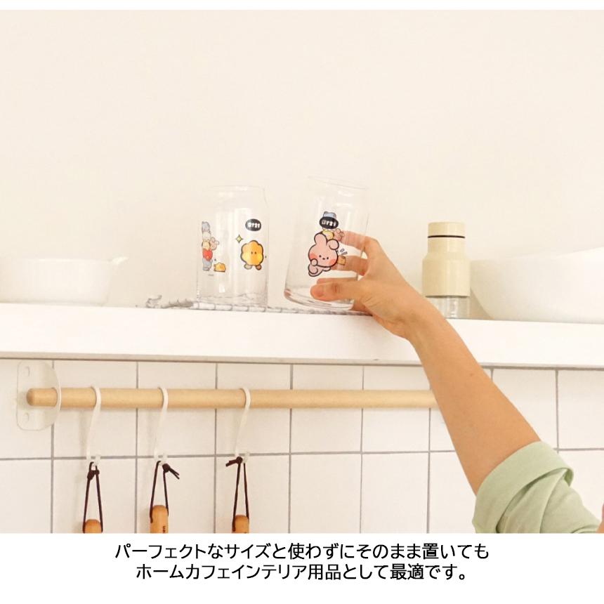 BT21 minini Glass Cup【BT21公式グッズ】公式グラス グラスマグ