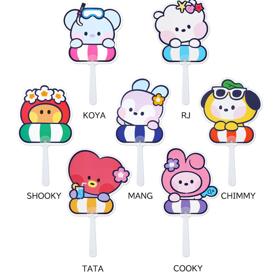 BT21 minini Hand Fan Summer Sky【送料無料】ミニニハンドファン BTS
