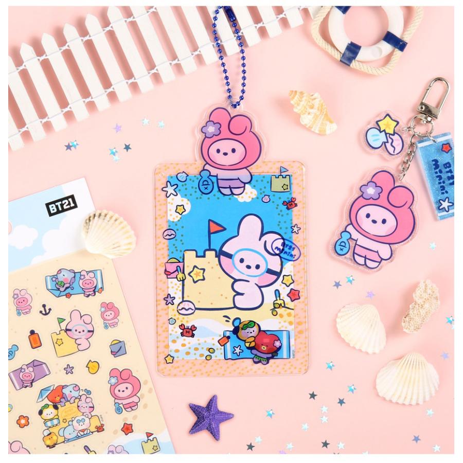 BT21 PHOTO HOLDER SUMMER SKY【BTS公式グッズ】フォトホルダー 写真入れ 写真 思い出の写真 プリクラ 写真収納 プリクラ収納 正規品 |  | 03