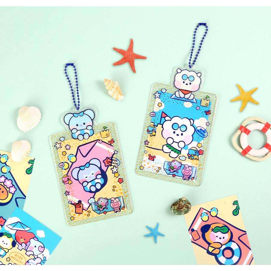 BT21 PHOTO HOLDER SUMMER SKY【BTS公式グッズ】フォトホルダー 写真入れ 写真 思い出の写真 プリクラ 写真収納 プリクラ収納 正規品 |  | 04
