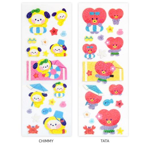 BT21 BT21 HOLOGRAM STICKER SUMMER SKY【BTS公式グッズ】ホログラムス