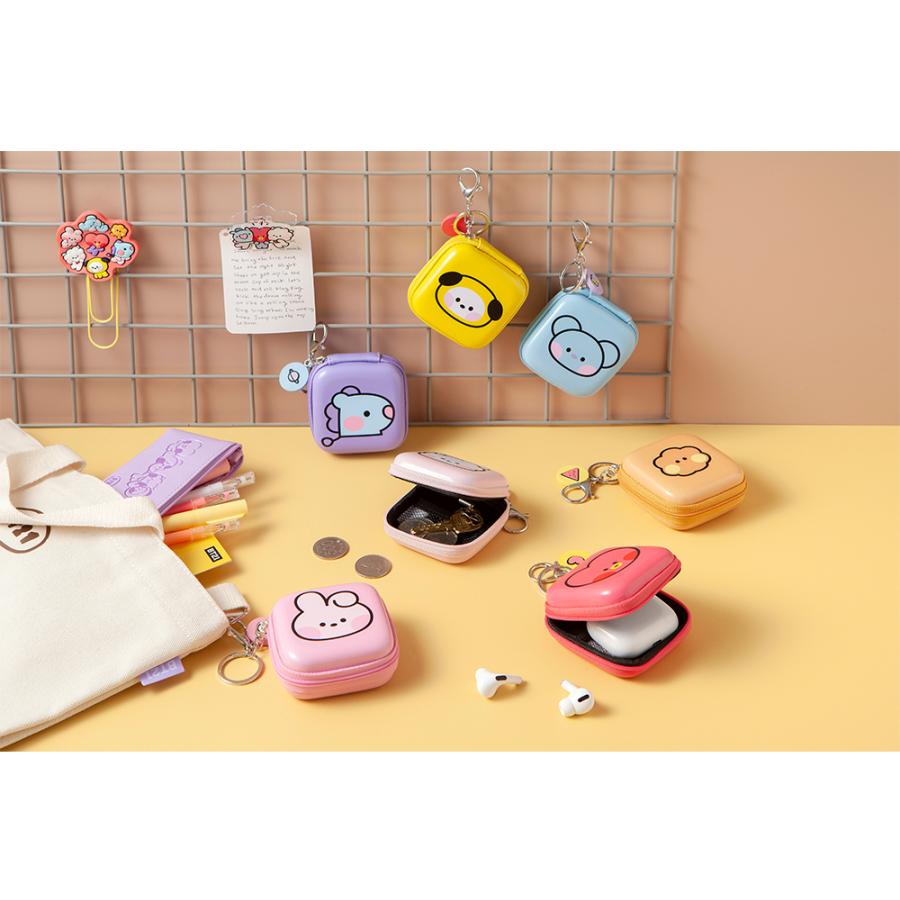BT21 Macaron Pouch Ver.2【BT21公式グッズ】マカロン型ポーチ