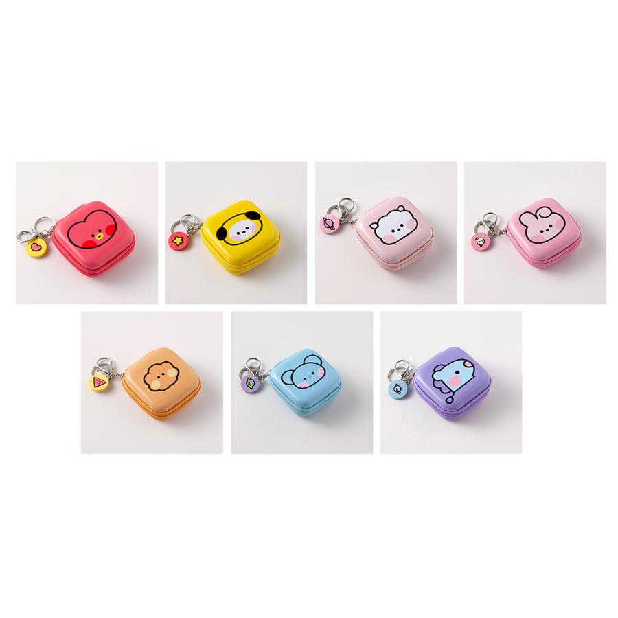 ゆき マカロンポーチ BT21 Macaron Pouch Ver.2【BT21公式グッズ】マカロン型ポーチ
