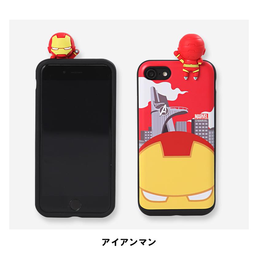 MARVEL Figure Slide Card【送料無料】iPhoneケース マーベル 正規品 フィギュアケース カード収納 アイアンマン キャプテンアメリカ ハルク マイティソー |  | 06
