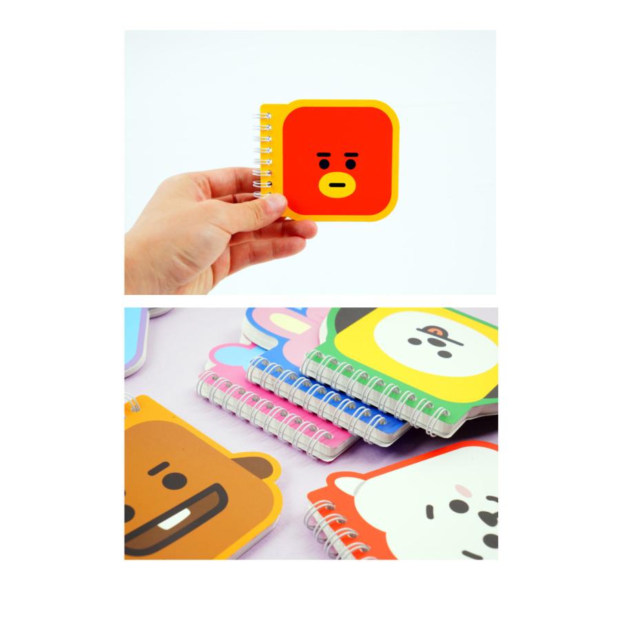 BT21 Memobook【BTS公式グッズ】正規品 公式グッズ コンパクト ノート