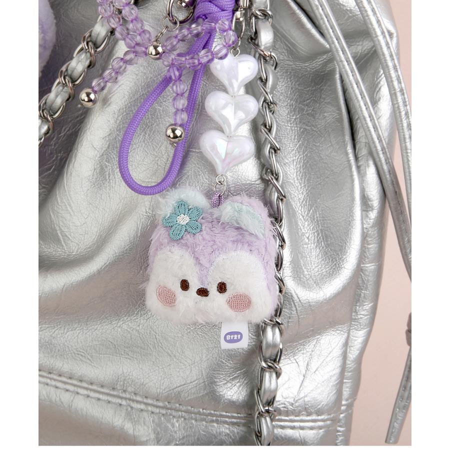 BT21 BT21 minini Beads Plush Keyring Face【送料無料】BTS公式グッズ