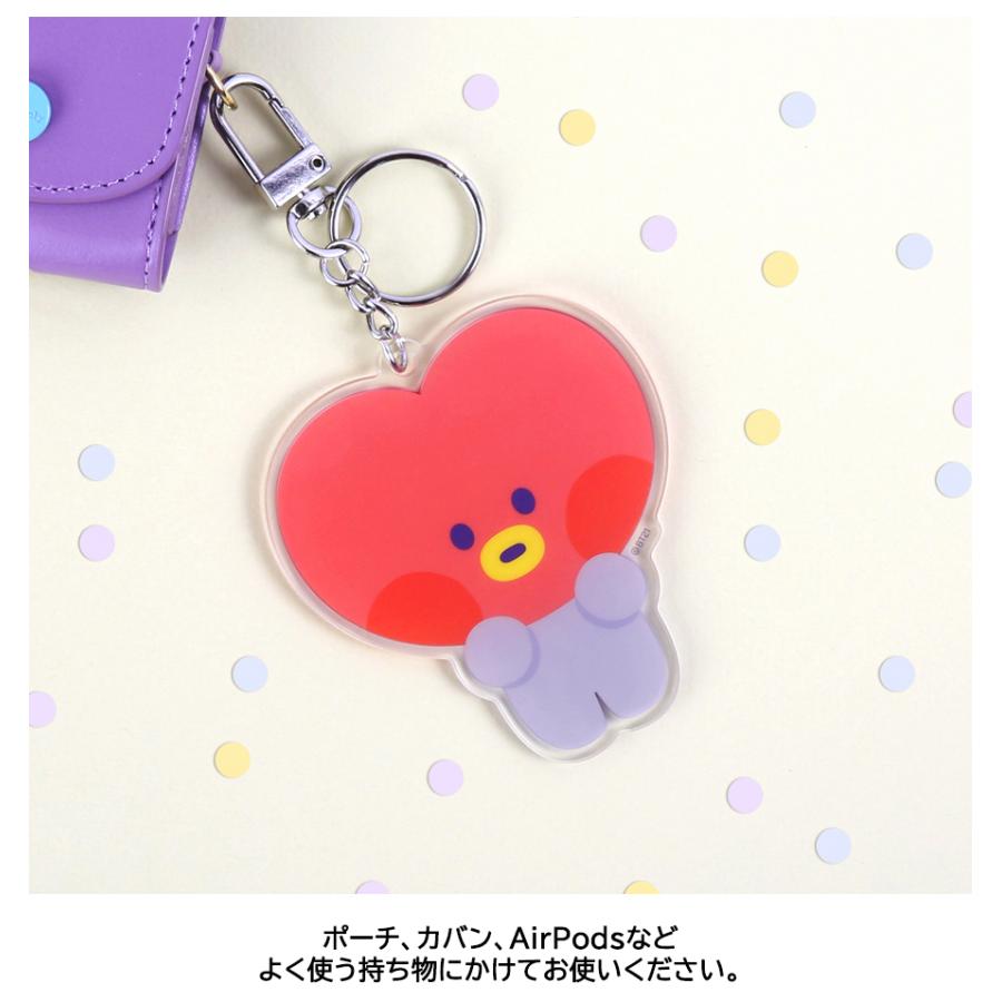 BT21 minini Big Acrylic Keyring【BT21公式グッズ】ビッグ アクリル 