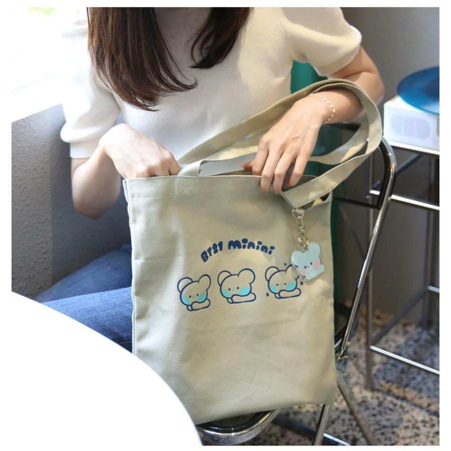 BT21 minini Canvas Eco Bag【送料無料】BT21公式グッズ エコバッグ