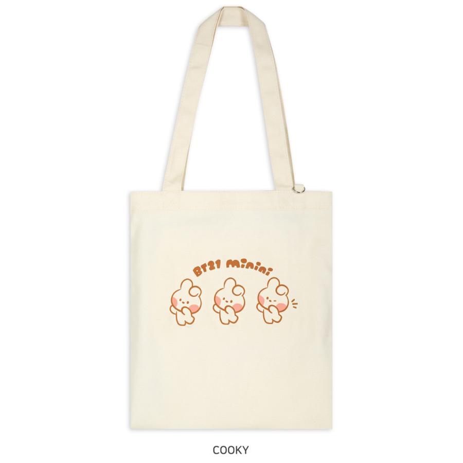 BT21 ベビー エコバッグ 広マチサイズ カトゥーン 公式 BTS BT21 ミュージック タイベック エコバッグ [韓国雑貨][BTS][防弾