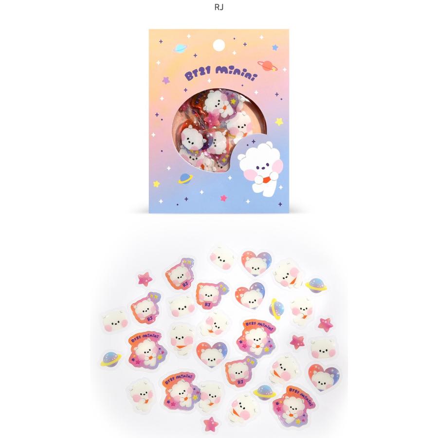 BT21 minini Flake Sticker Pack【送料無料】BTS公式グッズ ミニニ