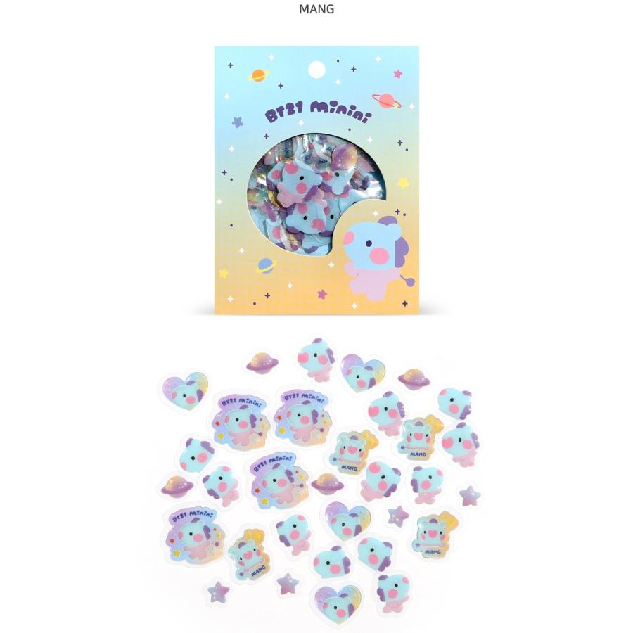 BT21 minini Flake Sticker Pack【送料無料】BTS公式グッズ ミニニ
