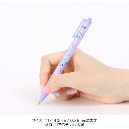 BT21 minini Gel Ink Ball Pen【BT21公式グッズ】公式ボールペン 太さ0.38mm 細め 綺麗にかける プレゼント 誕生日 記念日 友達 K-POP キャラクター |  | 03
