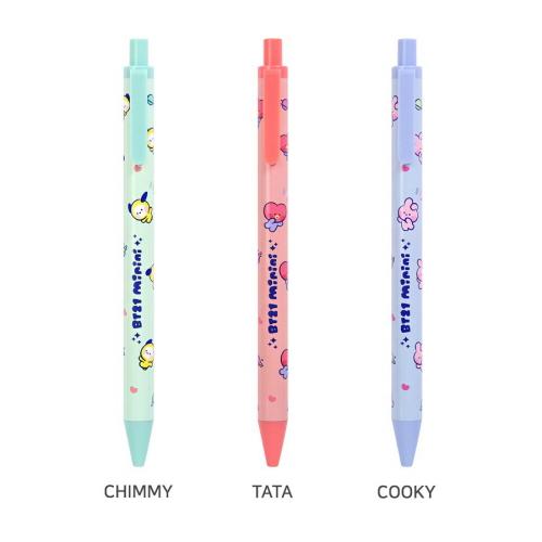 BT21 minini Gel Ink Ball Pen【BT21公式グッズ】公式ボールペン 太さ0.38mm 細め 綺麗にかける プレゼント 誕生日 記念日 友達 K-POP キャラクター |  | 05