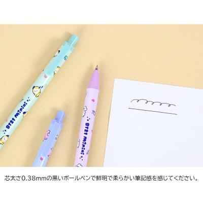 BT21 minini Gel Ink Ball Pen【BT21公式グッズ】公式ボールペン 太さ0.38mm 細め 綺麗にかける プレゼント 誕生日 記念日 友達 K-POP キャラクター |  | 06