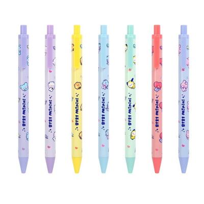 BT21 minini Gel Ink Ball Pen【BT21公式グッズ】公式ボールペン 太さ0.38mm 細め 綺麗にかける プレゼント 誕生日 記念日 友達 K-POP キャラクター |  | 08