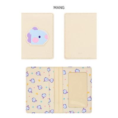 BT21 minini Leather Patch Card Case【公式】ミニニレザーパッチ