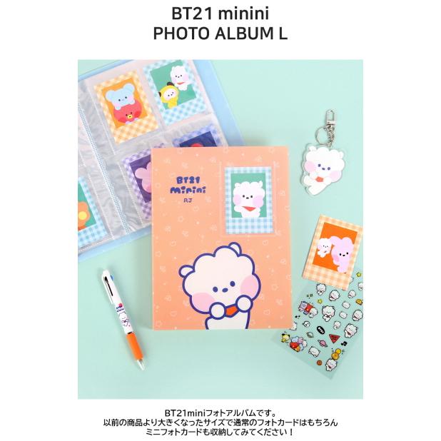 BT21 minini Photo Album L【公式】フォトアルバム 写真入れ
