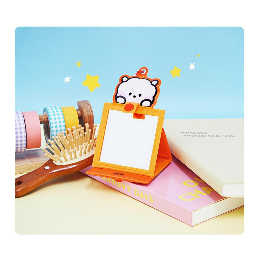 BT21 minini Mirror Keyring【BT21公式グッズ】バッグキーリング キーホルダー 鏡 キーリング PVC素材 キーチャーム キーチェーン スマートキー | BT21 | 06