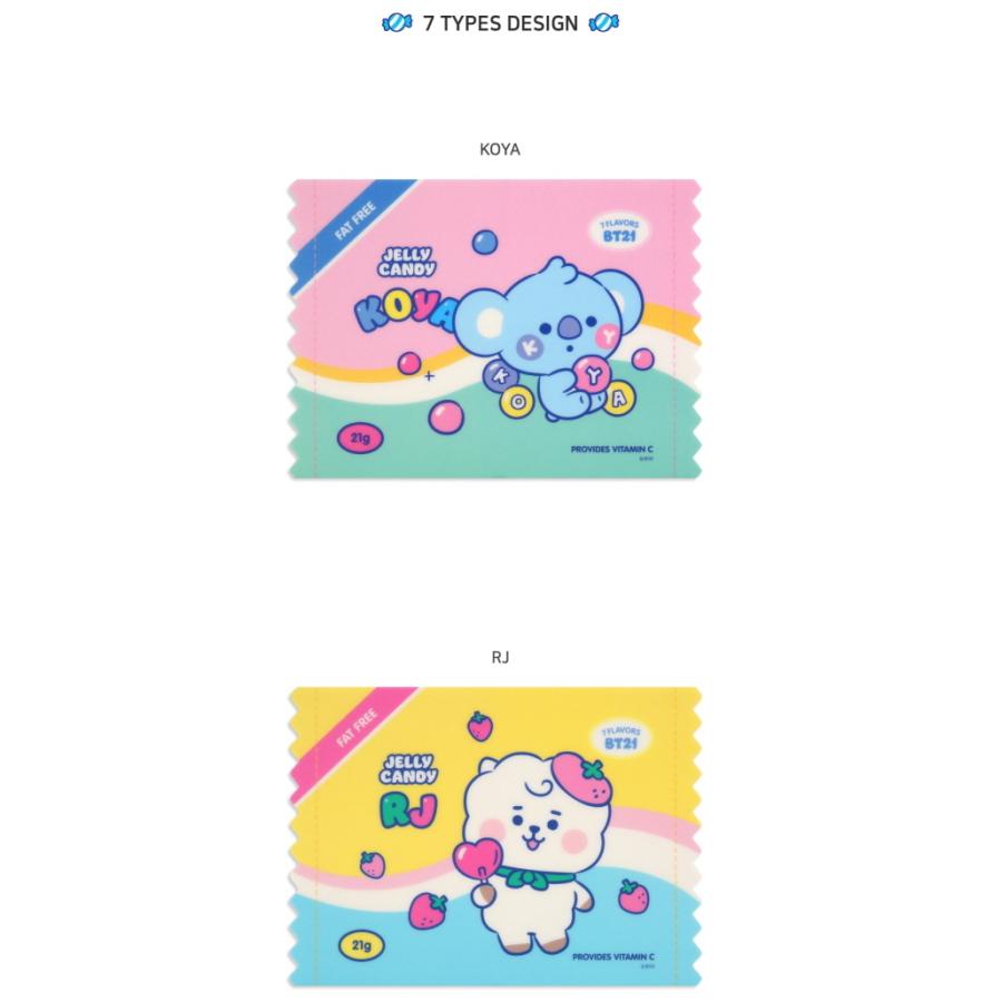BT21 Mouse Pad Jelly Candy【送料無料】マウスパッドジェリーキャンディーマウスパッド 使いやすい 公式グッズ BT21グッズ 並行輸入正規品 JELLY CANDY｜aesoon｜09