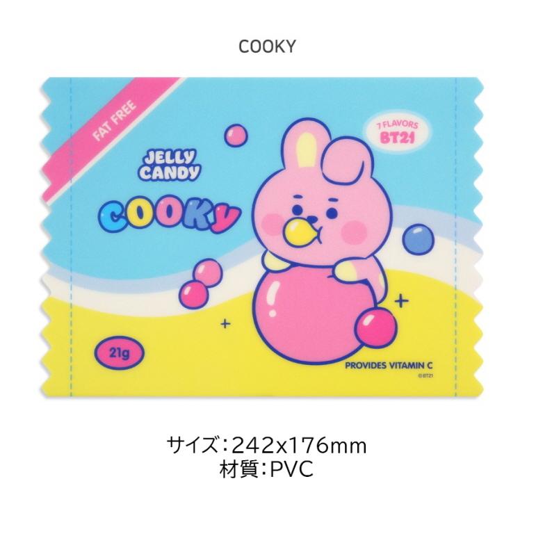 BT21 Mouse Pad Jelly Candy【送料無料】マウスパッドジェリーキャンディーマウスパッド 使いやすい 公式グッズ BT21グッズ 並行輸入正規品 JELLY CANDY｜aesoon｜12