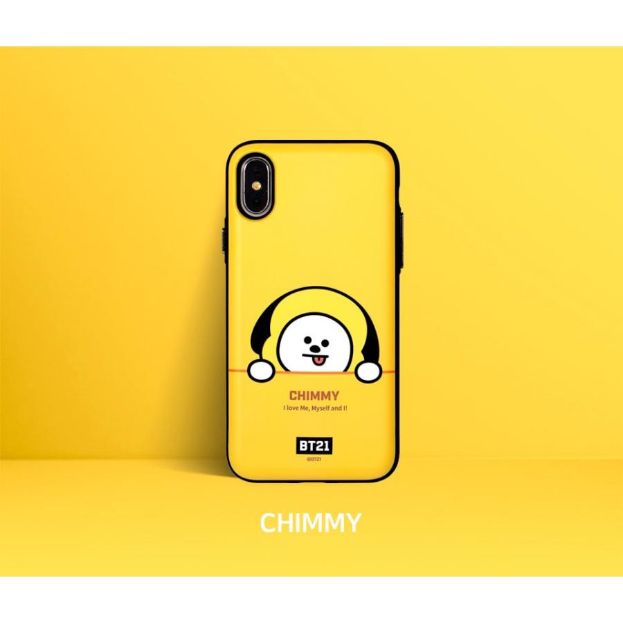 BT21 MULTI CARD SLIM BUMPER CASE 【当日発送＆送料無料】並行輸入正規品 iPhoneSE(第2世代) iPhone11 iPhone11Pro iPhone 8/7 iPhone12 | BT21 | 18