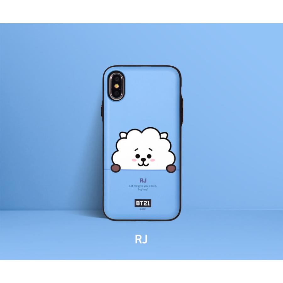 BT21 MULTI CARD SLIM BUMPER CASE 【当日発送＆送料無料】並行輸入正規品 iPhoneSE(第2世代) iPhone11 iPhone11Pro iPhone 8/7 iPhone12 | BT21 | 19