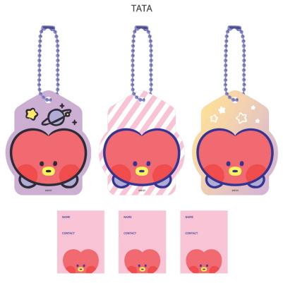 BT21 minini Name Tag Set【BT21公式グッズ】ネームタグ 名札 3個セット BT21 BT21グッズ 公式 グッズ 40x62mm 便利 学校 韓流グッズ K-POP｜aesoon｜04