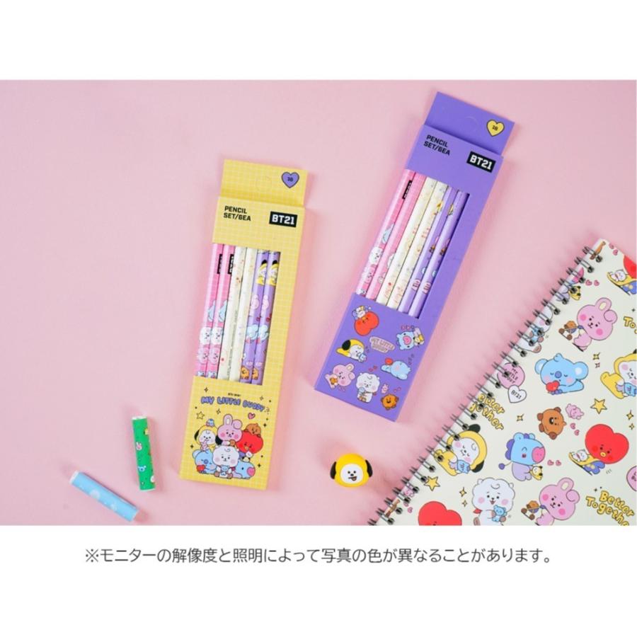 BT21 6PCS Pencil Little Buddy【BT21公式グッズ】鉛筆 6本セット BTS