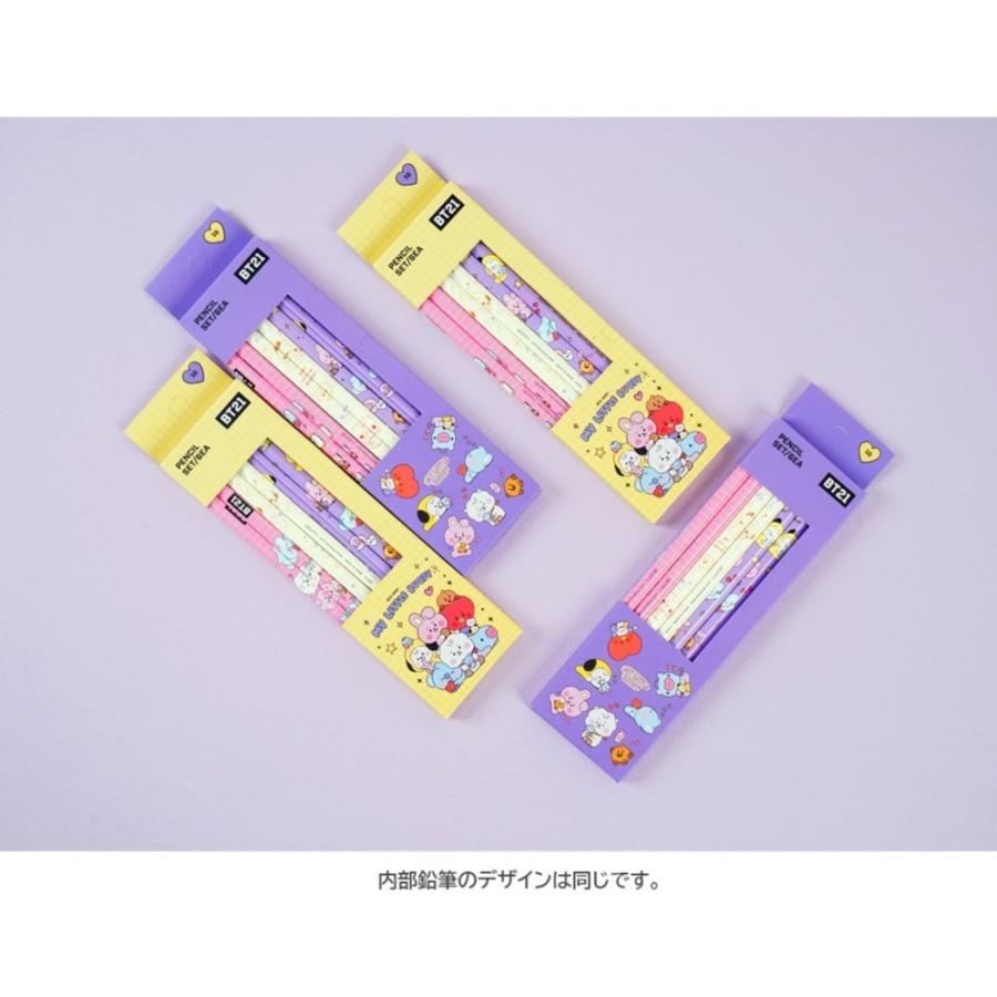 BT21 6PCS Pencil Little Buddy【BT21公式グッズ】鉛筆 6本セット BTS