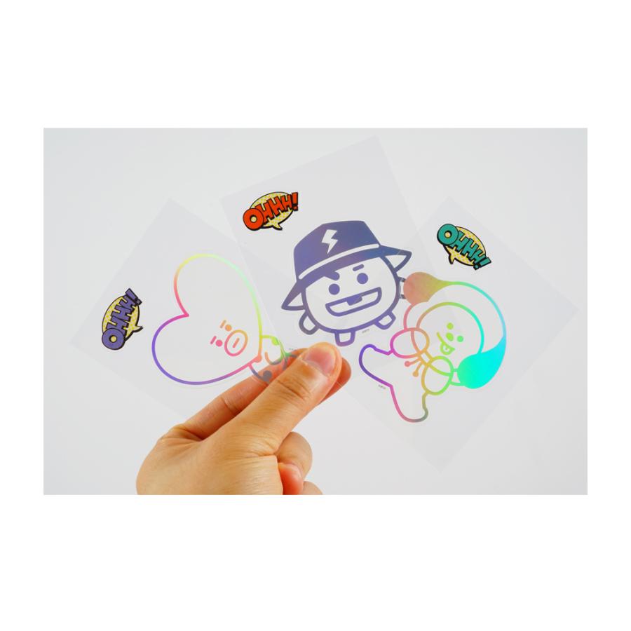 BT21 BT21 Shine Sticker【BTS公式グッズ】シャインステッカー 輝く