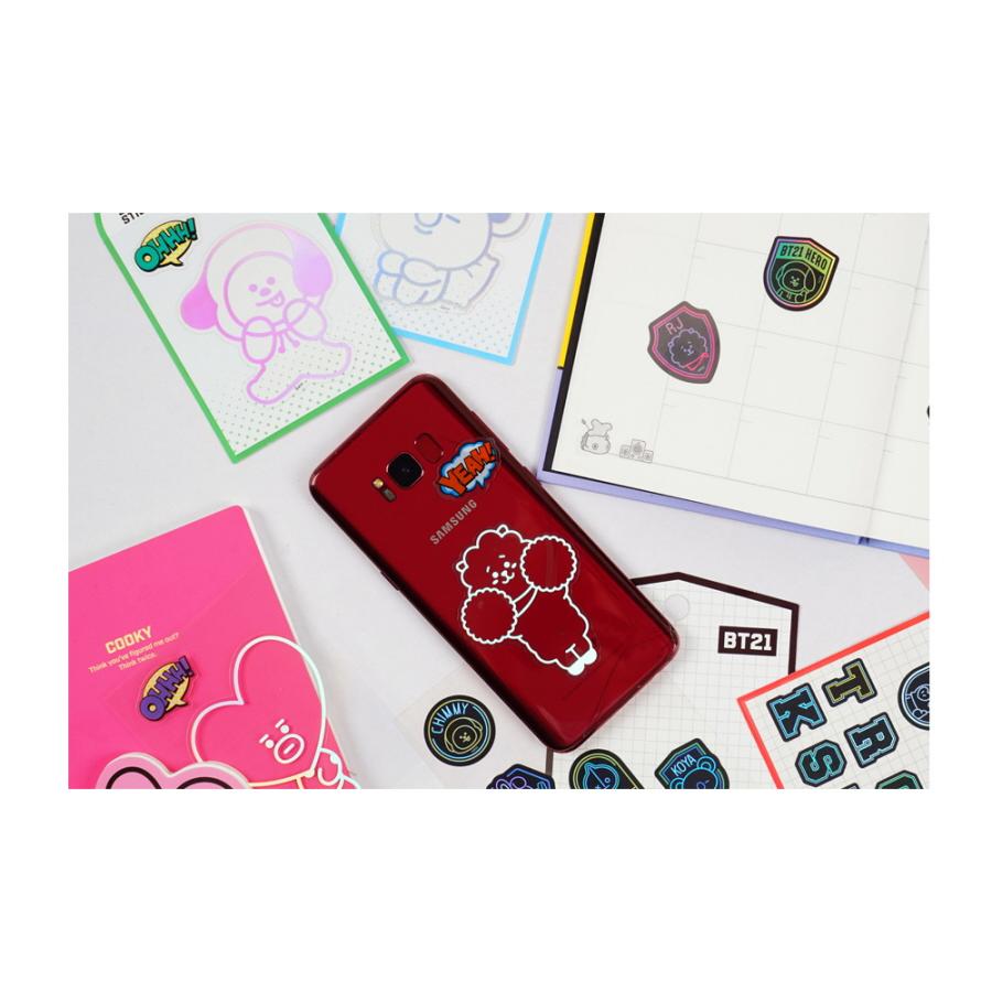 BT21 BT21 Shine Sticker【BTS公式グッズ】シャインステッカー 輝く