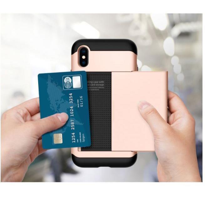 SLIM ARMOR CS【送料無料＆翌日配達】spigen iPhone7/8/SE2 iPhone7plus/8plus 耐衝撃 MIL規格取得 Qi充電 ICカード収納 | Spigen | 10