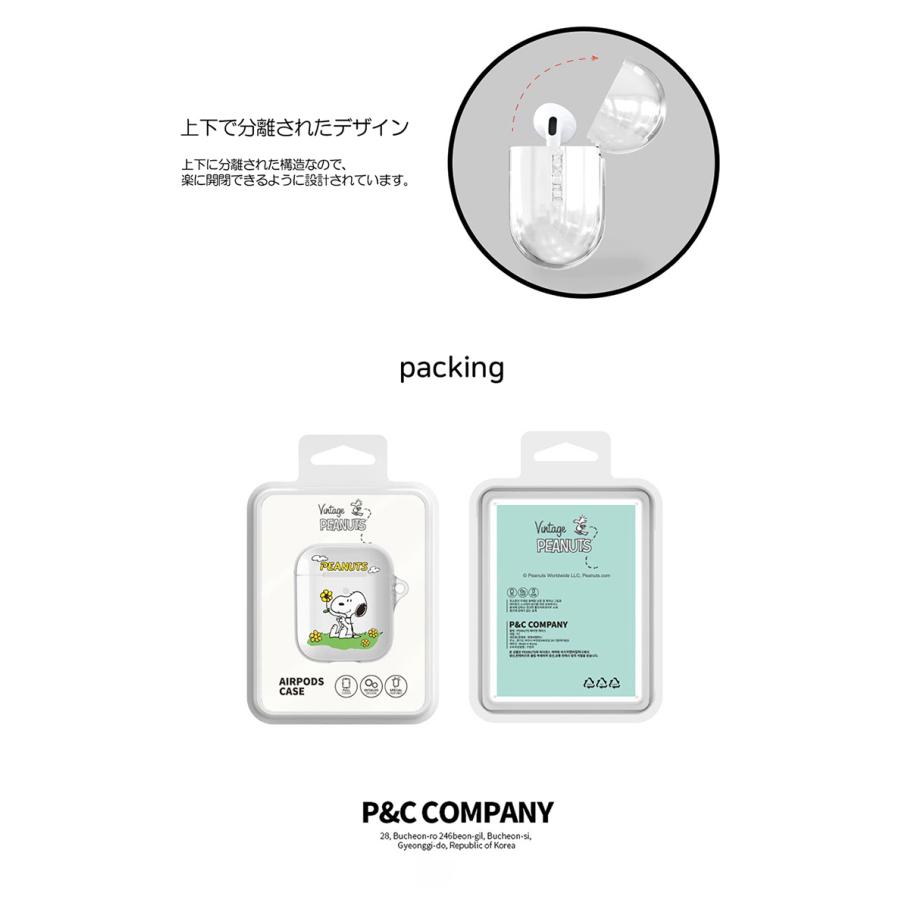 SNOOPY（スヌーピー） SNOOPY CLEAR AIRPODS CASE【送料無料】PEANUTS