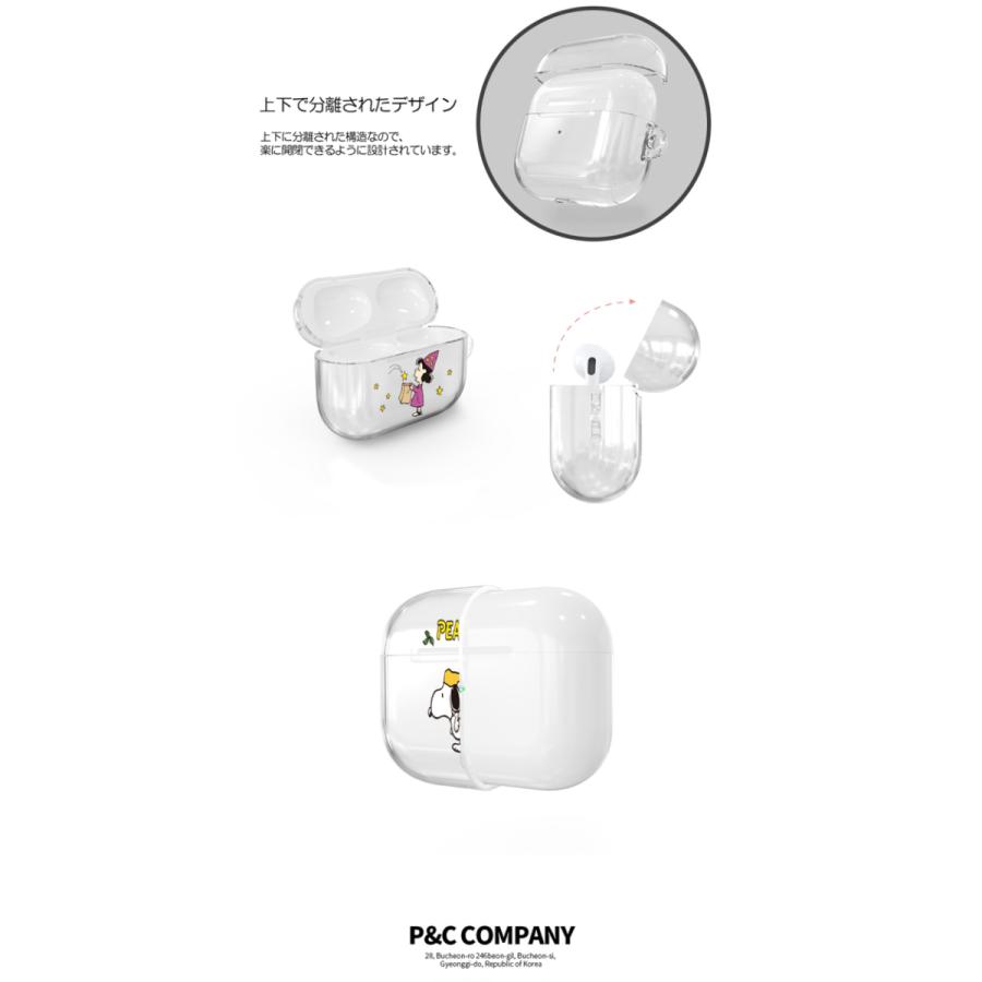 SNOOPY（スヌーピー） 【Pro】SNOOPY CLEAR AIRPODS PRO CASE【送料