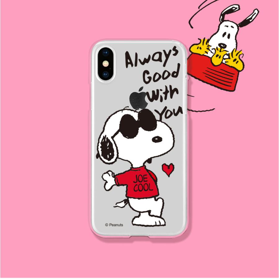 Snoopy Clear Jelly Case【送料無料】最新機種 iPhoneSE SE2 第2世代 カード収納 スヌーピー アイフォン 公式 可愛い iPhone7 iPhone12 mini 透明 クリア | PEANUTS | 21