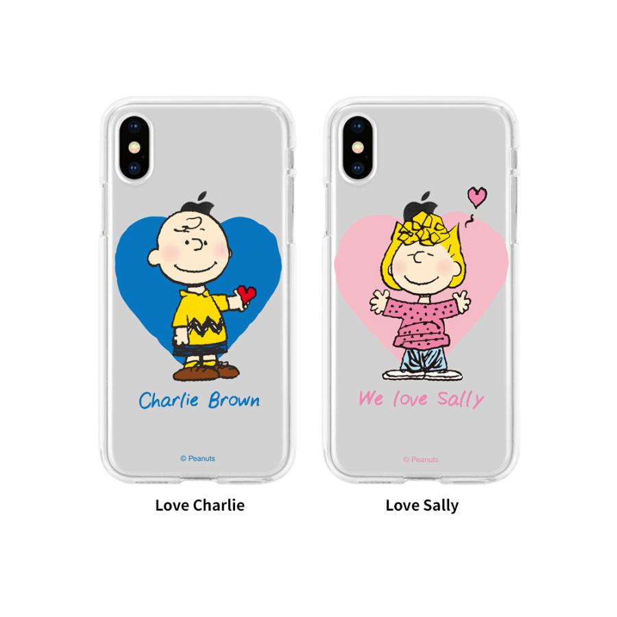 Snoopy Clear Jelly Case【送料無料】最新機種 iPhoneSE SE2 第2世代 カード収納 スヌーピー アイフォン 公式 可愛い iPhone7 iPhone12 mini 透明 クリア | PEANUTS | 23